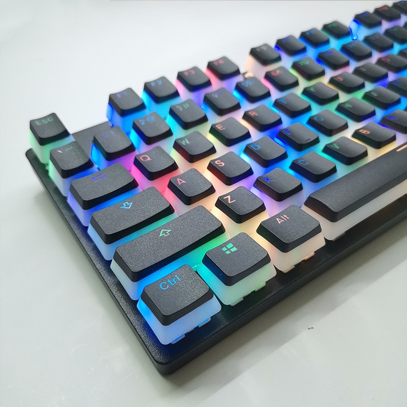 OEM Berry Blast PBT Keycaps (104 keys)