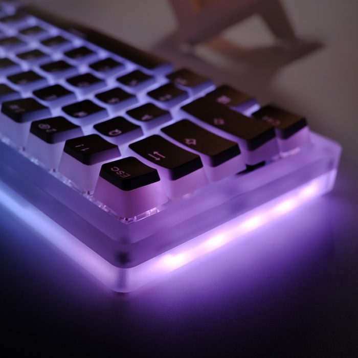 108 104 Keys PBT Keycaps OEM Profile pudding Matte Keycaps For Cherry MX Switch Gaming Mechanical 3 - Pudding Keycap