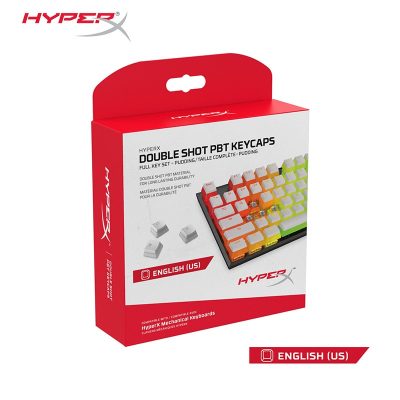 HyperX Pudding Keycaps English Layout 104 Key Set key Cap is suitable for mechanical keyboard GOODGAO 1 - Pudding Keycap