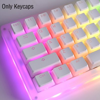 OEM Profile PBT Keycaps 108 Keys Pudding Keycap For Cherry MX Switch Mechanical Keyboard kit RGB 3 - Pudding Keycap