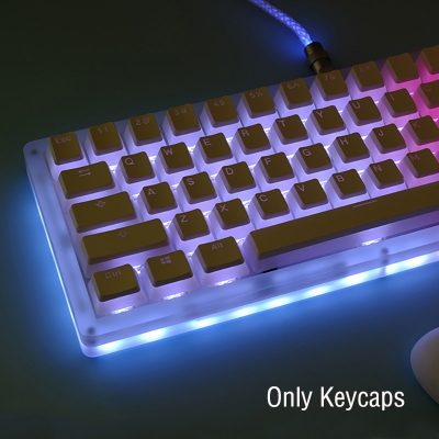 OEM Profile PBT Keycaps 108 Keys Pudding Keycap For Cherry MX Switch Mechanical Keyboard kit RGB 5 - Pudding Keycap