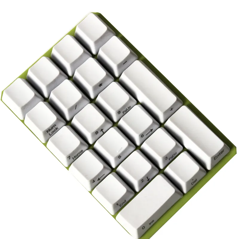 21 Key YMDK Side printed Blank Top printed Thick PBT ABS Keycap For MX Switches Mechanical - Pudding Keycap