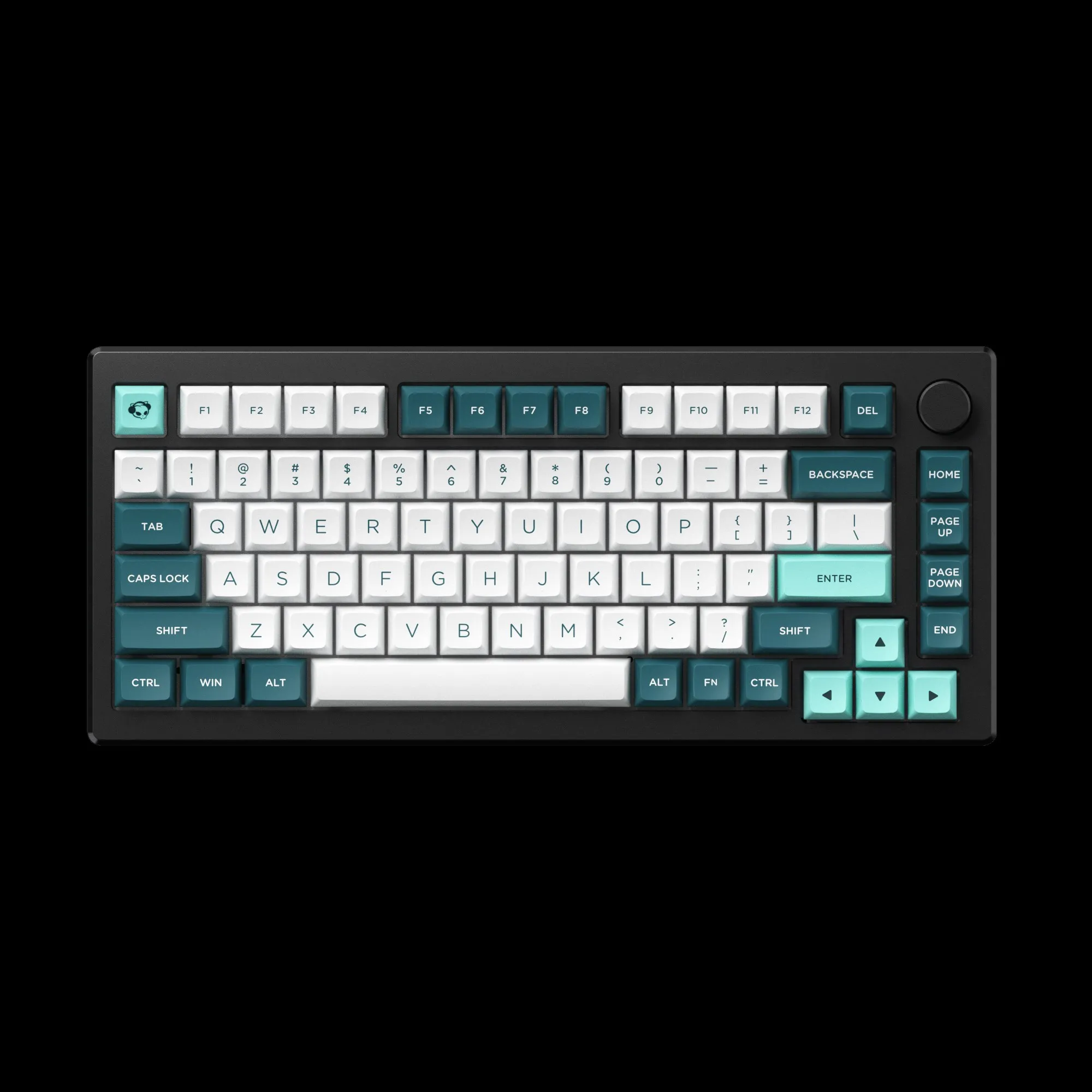 Akko MOD007B HE 75 82 Key Mechanical Gaming Keyboard RGB Hot Swap Multi Modes 2 4GHz 3 - Pudding Keycap