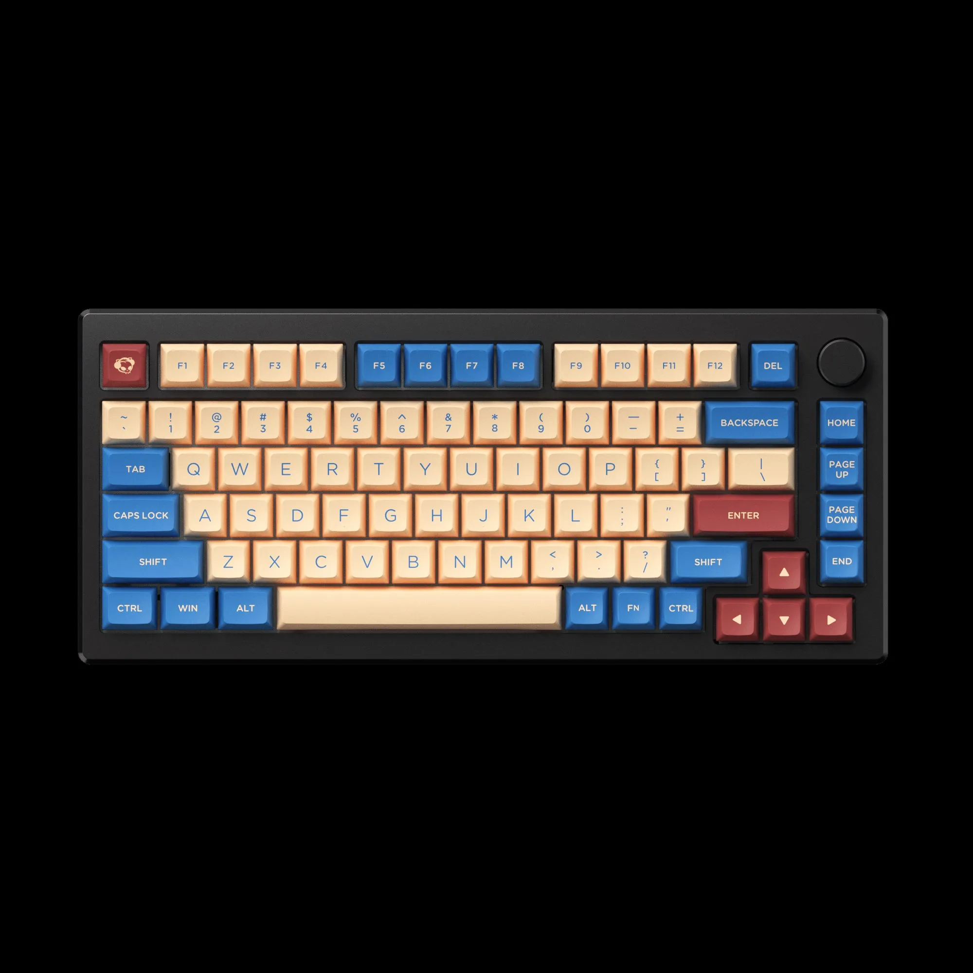 Akko MOD007B HE 75 82 Key Mechanical Gaming Keyboard RGB Hot Swap Multi Modes 2 4GHz - Pudding Keycap
