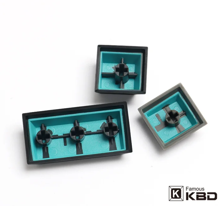 Enjoypbt key cap dolch Cyan 153 key ABS two color injection molding process is suitable for 2 - Pudding Keycap