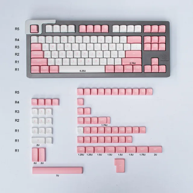 pink-white