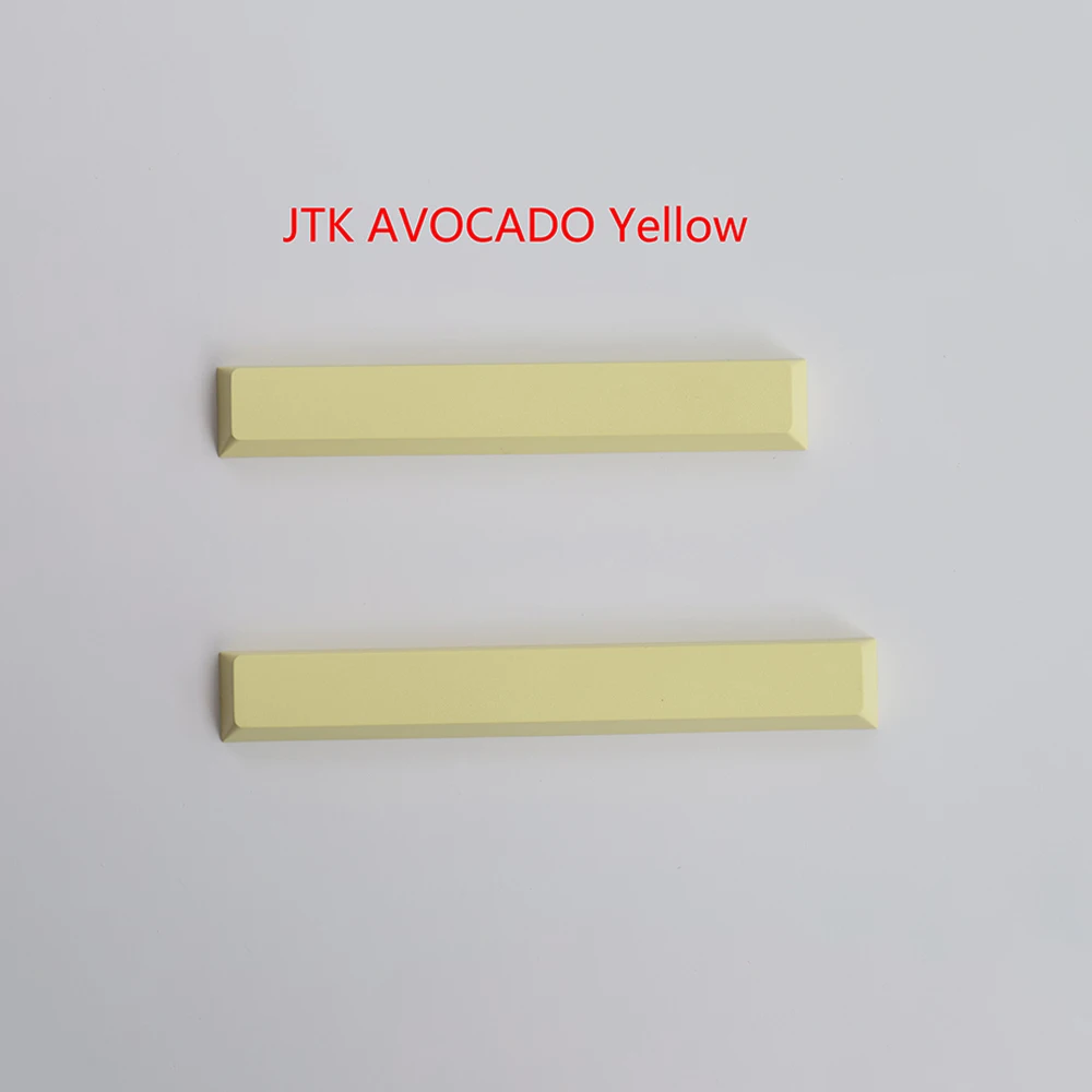 JTK Cherry Profile ABS Spacebar For Cherry Mx Switch Mechanical Keyboard 6 25u 7u Red White 10 - Pudding Keycap