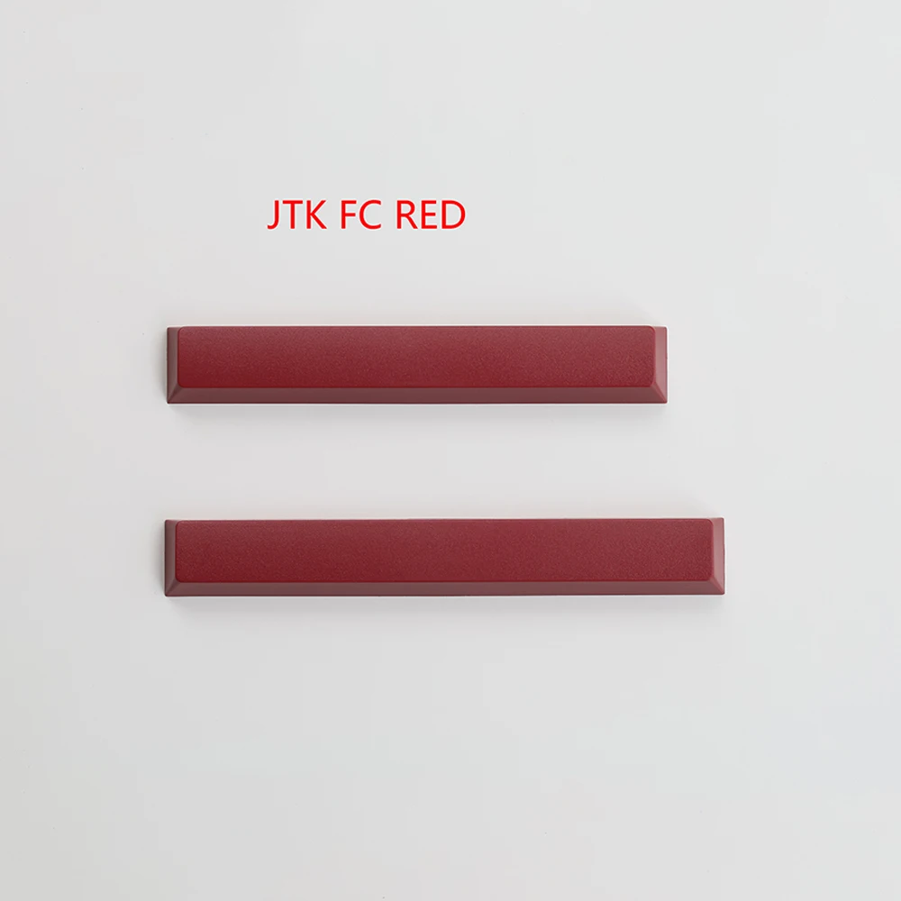 JTK Cherry Profile ABS Spacebar For Cherry Mx Switch Mechanical Keyboard 6 25u 7u Red White 3 - Pudding Keycap