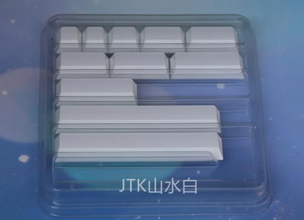 JTK Space Bar Keycap For Cherry Mx Gateron Kailh Box TTC Switch Mechanical Keyboard 1u 1 3 - Pudding Keycap