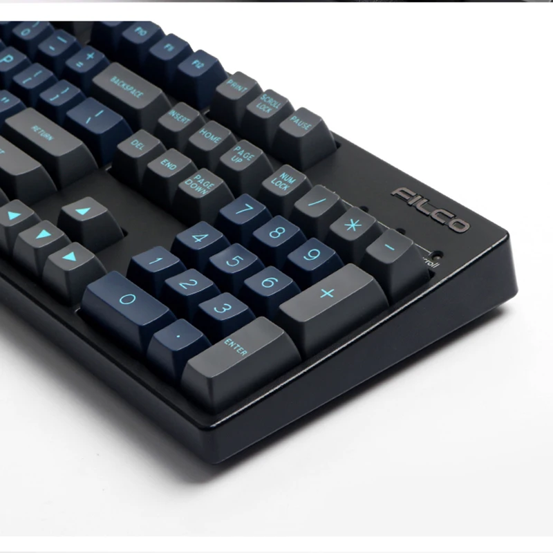 MAXKEY Deep Sea SA Profile Keycaps Doubleshot ABS Material for Mechanical Keyboard Kit 4 - Pudding Keycap