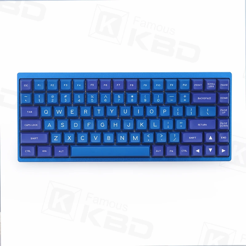 Maxkey SA Keycaps Ocean134 Key ABS Is Applicable To Most Keyboard Famoukbd 4 - Pudding Keycap