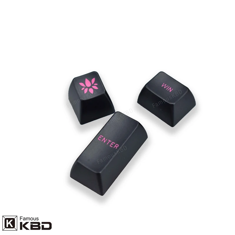 Maxkey SA Miami night key cap ABS 127 key is suitable for most mechanical keyboards 3 - Pudding Keycap