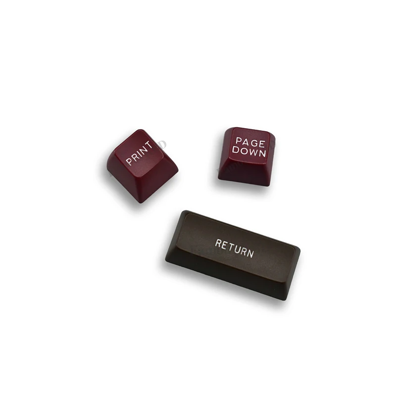 Maxkey SA keycap retro suit pig liver two color ABS material is suitable for most mechanical 4 - Pudding Keycap