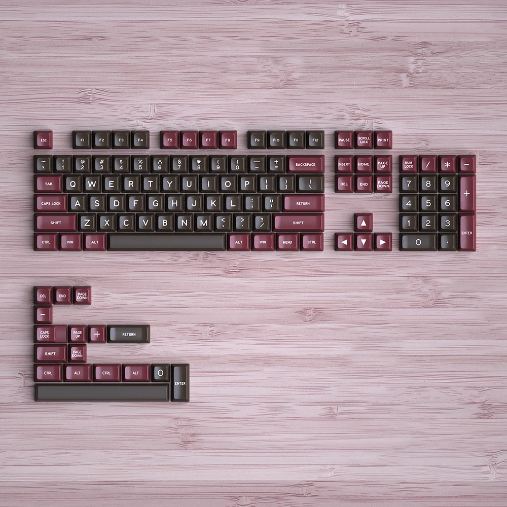 Maxkey SA keycap retro suit pig liver two color ABS material is suitable for most mechanical - Pudding Keycap
