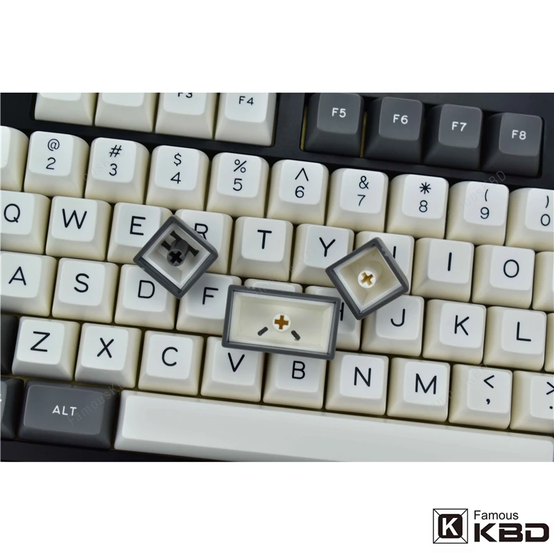 Maxkey keycap SA height two color injection molding ABS material basic kit for mechanical keyboard 2 - Pudding Keycap
