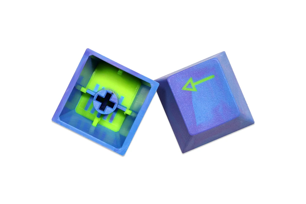 Taihao Avatar G2 Doubleshot keycaps for diy gaming mechanical keyboard Cubic OEM Profile for BM60 BM68 5 - Pudding Keycap