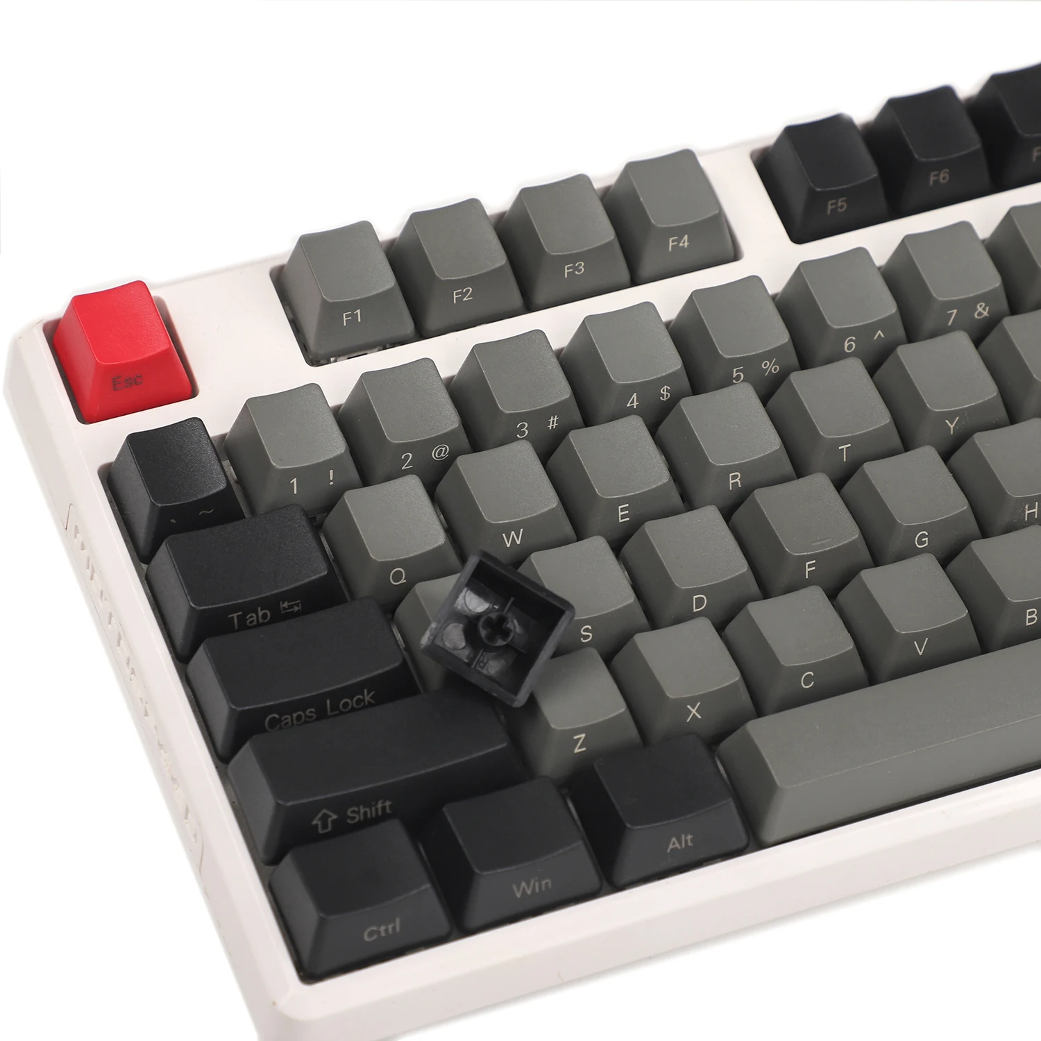 YMDK Thick PBT Dolch OEM Profile Russian Keycap Keyset Suitable For Steelseries 6GV2 7G 1 - Pudding Keycap
