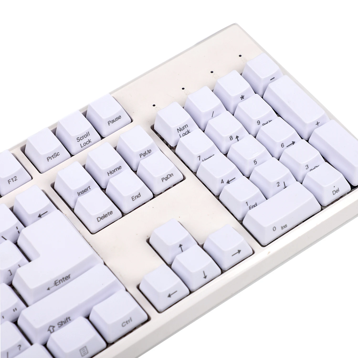 YMDK Thick PBT Dolch OEM Profile Russian Keycap Keyset Suitable For Steelseries 6GV2 7G 3 - Pudding Keycap