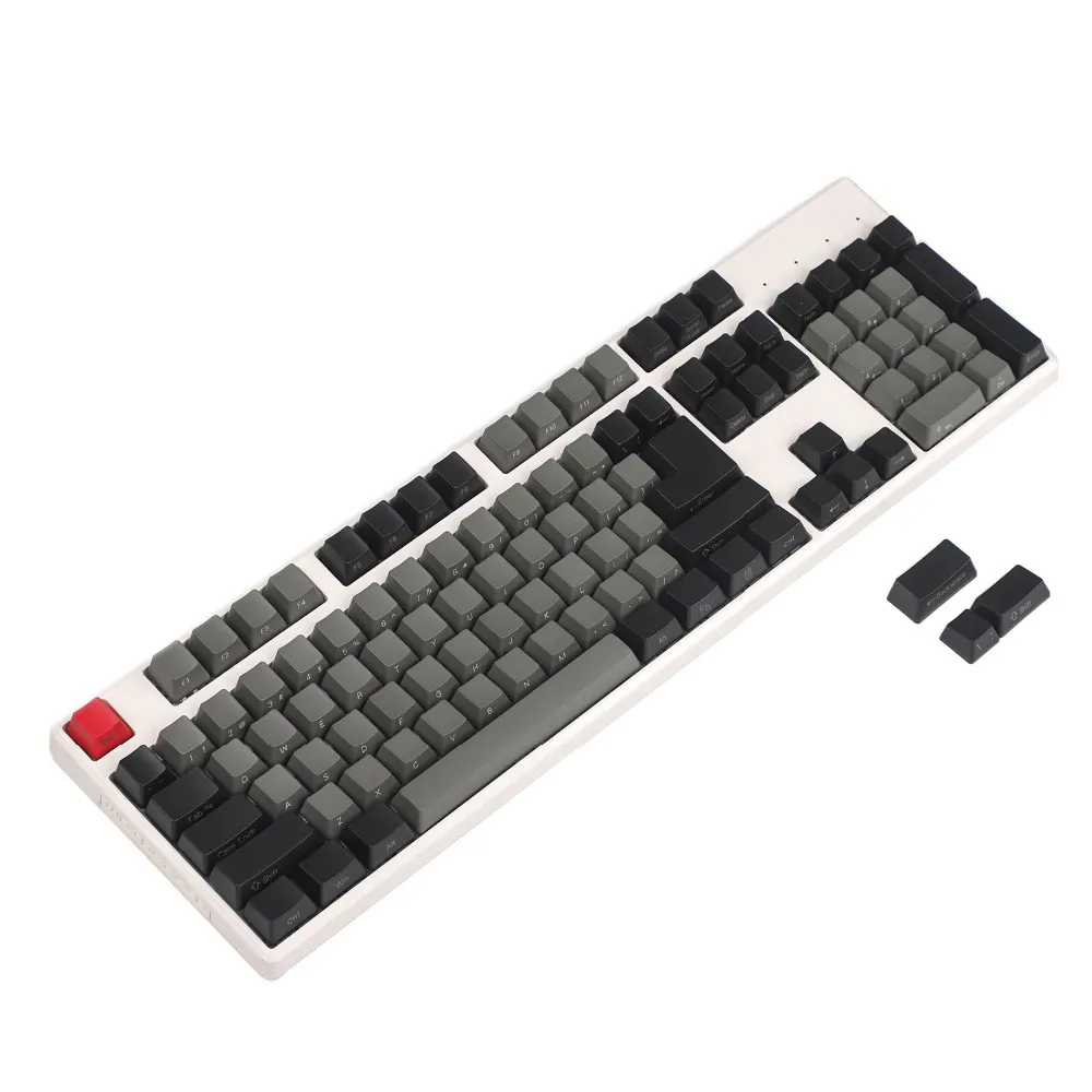 YMDK Thick PBT Dolch OEM Profile Russian Keycap Keyset Suitable For Steelseries 6GV2 7G - Pudding Keycap